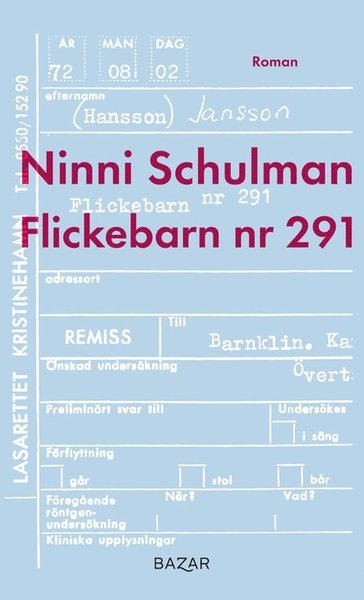 Cover for Ninni Schulman · Flickebarn nr 291 (Indbundet Bog) (2020)