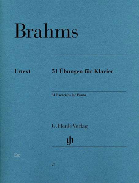 51 Übungen für Klavier (HN27) - Brahms - Livros - SCHOTT & CO - 9790201800271 - 6 de abril de 2018