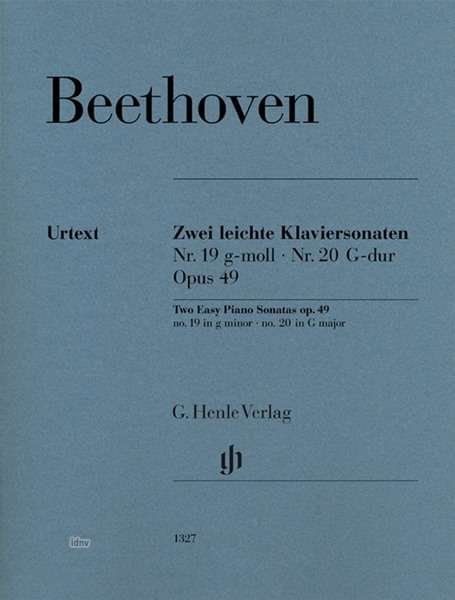 Cover for Beethoven · Zwei leichte Klaviersonaten N (Bog)