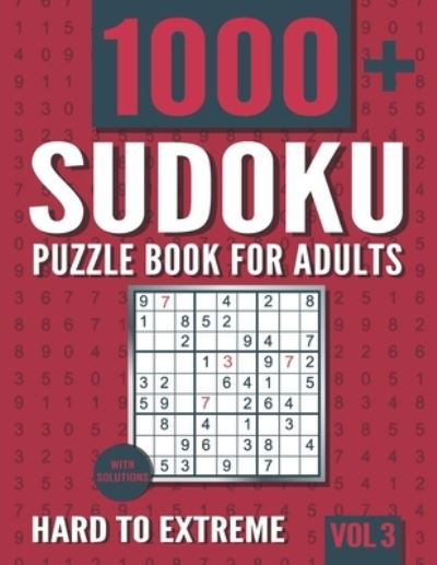 Cover for Visupuzzle Books · Sudoku Puzzle Book for Adults (Paperback Bog) (2020)