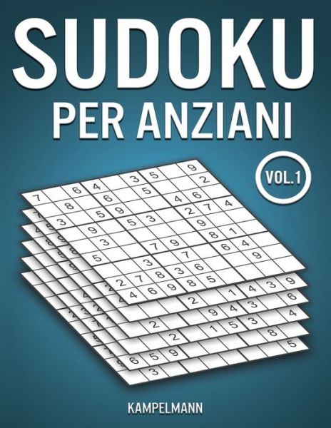 Cover for Kampelmann · Sudoku Per Anziani (Paperback Book) (2021)