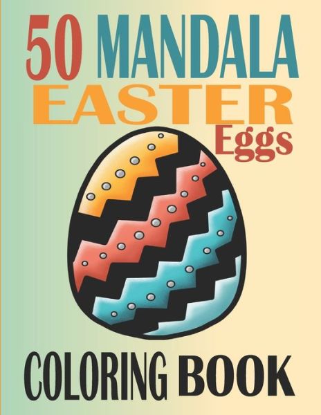 Cover for Abdel Krim · Mandala Easter Coloring Book for adults (Paperback Book) (2021)