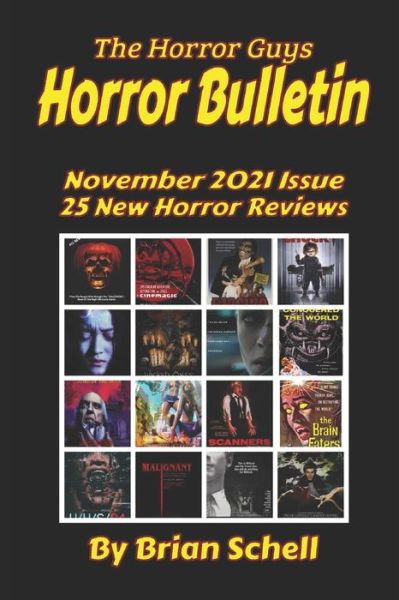 Cover for Brian Schell · Horror Bulletin Monthly November 2021 (Paperback Bog) (2021)