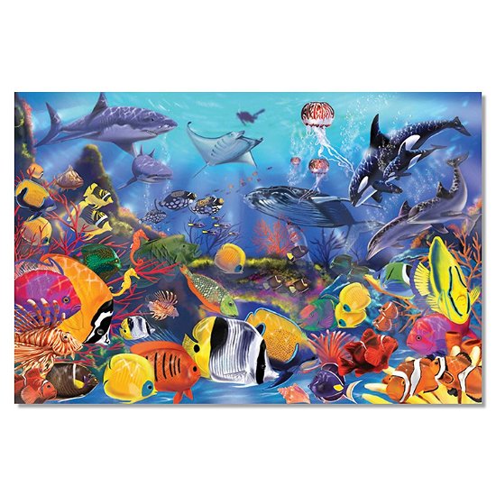 Cover for Melissa And Doug · Underwater Floor (N/A)