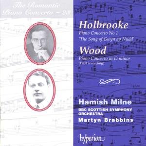 Cover for Hamish Milne Martyn Brabbins · Holbrooke  Wood H Piano Co (CD) (2000)