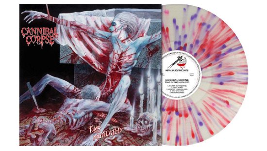 Cover for Cannibal Corpse · Tomb Of The Mutilated (LP) [Limited Splatter Vinyl edition] (2024)