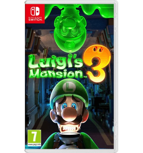 Cover for Switch · Switch - Luigi's Mansion 3 - It (switch) (Leketøy)