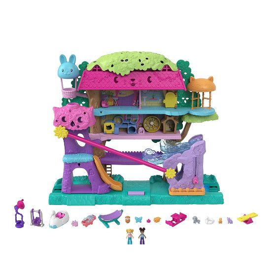 Cover for Mattel · Polly Pocket - Pollyville Pet Boomhut Speelset (Toys) (2022)