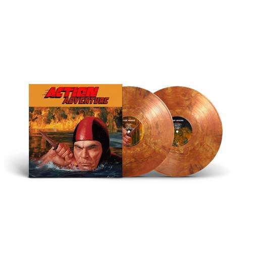 Cover for DJ Shadow · Action Adventure (Indie Exclusive) (LP) [Copper Vinyl edition] (2023)