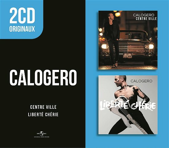 Cover for Calogero · Centre Ville / Liberté Chérie (CD) (2023)
