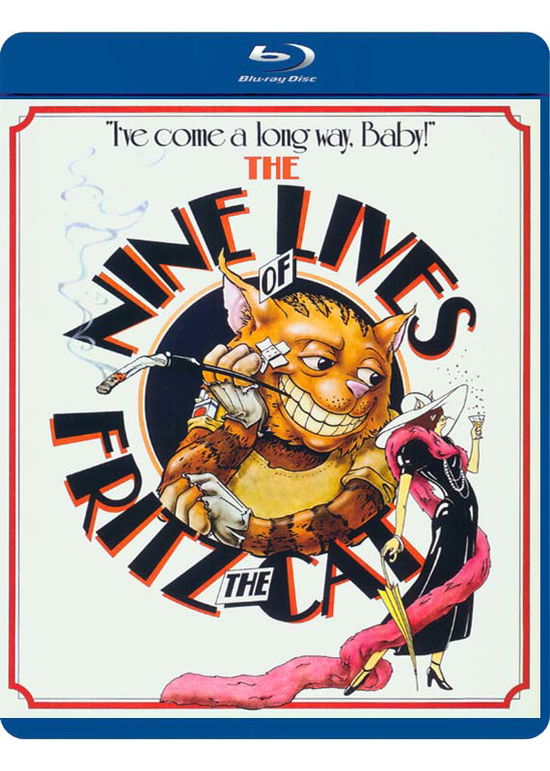 Cover for Blu-ray · The Nine Lives of Fritz the Cat (Blu-ray) (2021)