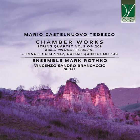 Cover for Sandro Brancaccio · Castelnuovo-Tedesco Chamber Works (CD) (2023)