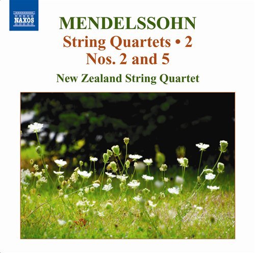 Cover for Mendelssohn / New Zealand String Quartet · String Quartets (CD) (2009)