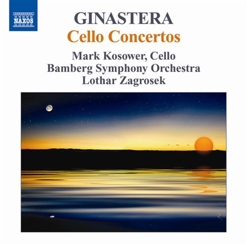 Cello Concertos Nos.1 & 2 - A. Ginastera - Musiikki - NAXOS - 0747313237272 - torstai 12. toukokuuta 2011