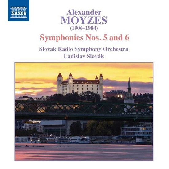 Cover for Slovak Rso / Slovak · Moyzes: Symphonies 5 &amp; 6 (CD) (2018)