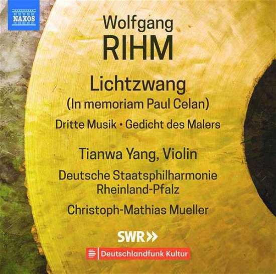 Cover for W. Rihm · Lichtzwang (CD) (2018)