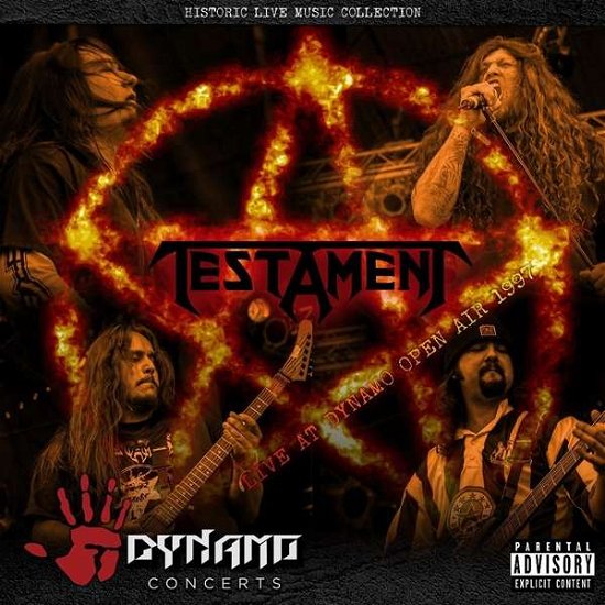 Cover for Testament · Live At Dynamo Open Air 1997 (CD) (2023)