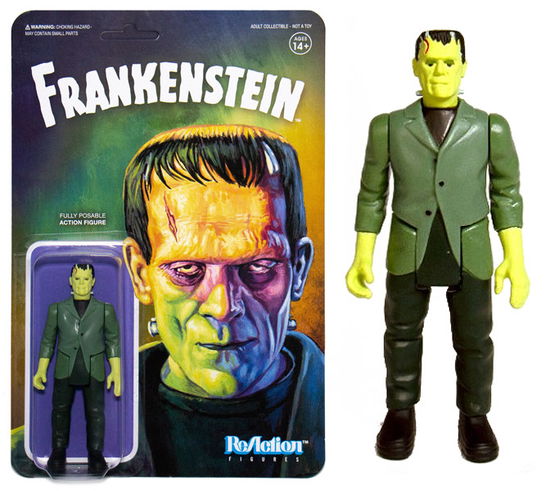 Universal Monsters Reaction Figure - Frankenstein - Universal Monsters - Merchandise - SUPER 7 - 0811169032272 - 16. mars 2020