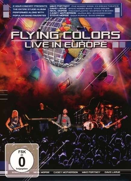 Live in Europe - Flying Colors - Películas - Mascot Records - 0819873010272 - 5 de noviembre de 2021