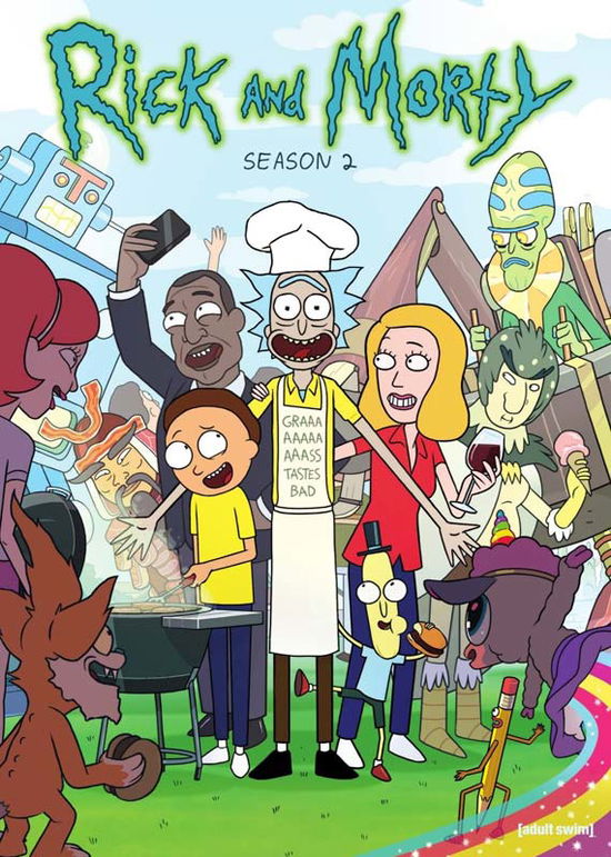 Cover for Rick &amp; Morty: Season 2 (DVD) (2016)