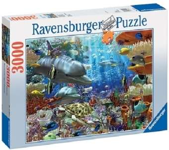 Cover for Ravensburger · Puzzel 3000 stukjes Leven onder Water (MERCH)