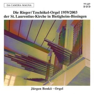 Cover for Bach,j.s. / Benko · Rieger Tzschokel-organ (CD) (2012)