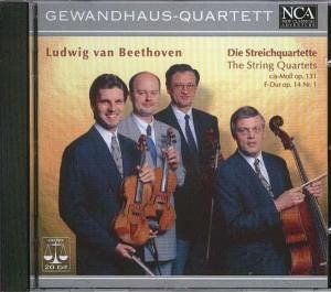 Cover for Gewandhaus Quartett · Beethoven: String Quartet Op.14 Nr.1, Op.131 (CD) (2012)