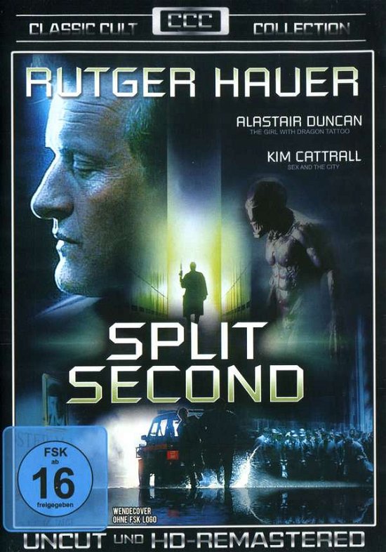 Cover for Rutger Hauer · Split Second,DVD.50827 (Bok) (2015)
