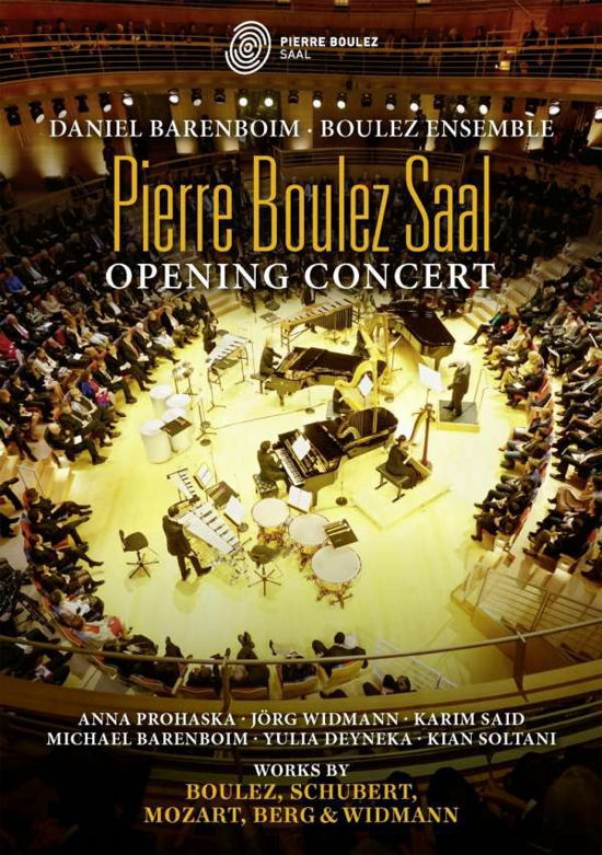 Pierre Boulez Saal: Opening Concert - Daniel Barenboim - Elokuva - ARTHAUS - 4058407094272 - perjantai 17. tammikuuta 2020