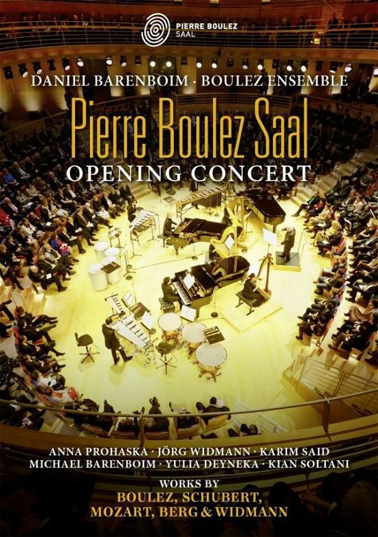 Cover for Daniel Barenboim · Pierre Boulez Saal: Opening Concert (DVD) (2020)