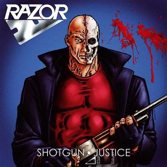 Cover for Razor · Shotgun Justice (LP) [Reissue edition] (2022)
