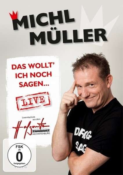 Cover for Michl Müller · Das Wollt Ich Noch Sagen...live (DVD) (2013)