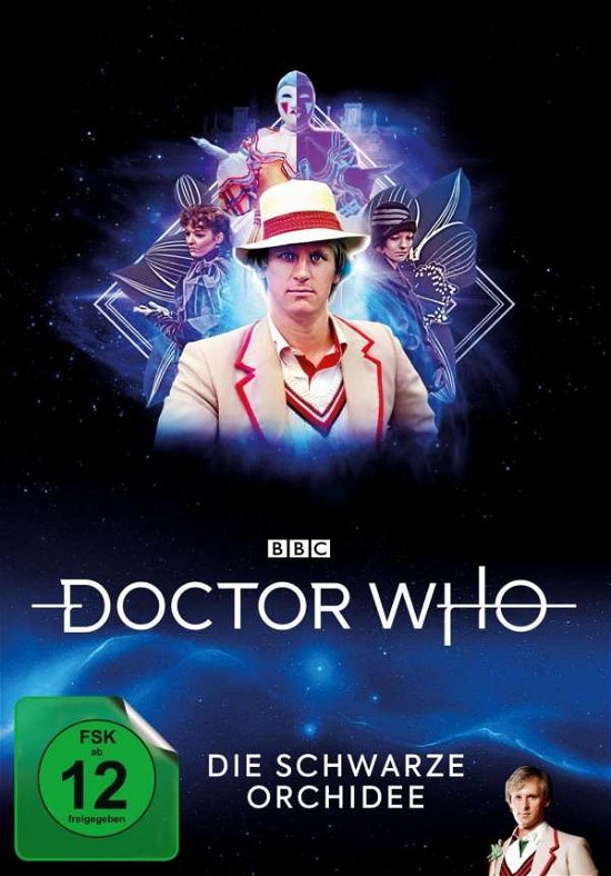 Cover for Davison,peter / Waterhouse,matthew / Sutton,sarah/+ · Doctor Who-fünfter Doktor-die Schwarze Orchidee (DVD) (2019)