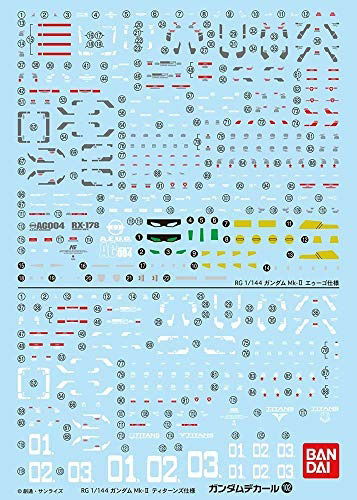 Cover for Gundam · Gundam Decal 102 Rg Gundam Mk-ii - Model (Leketøy) (2023)