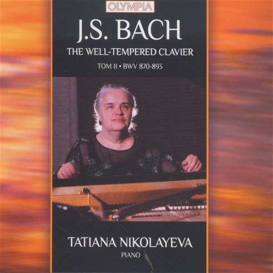 Cover for Tatiana NIKOLAYEVA · J.S. BACH - The Well-Tempered Clavier (CD)