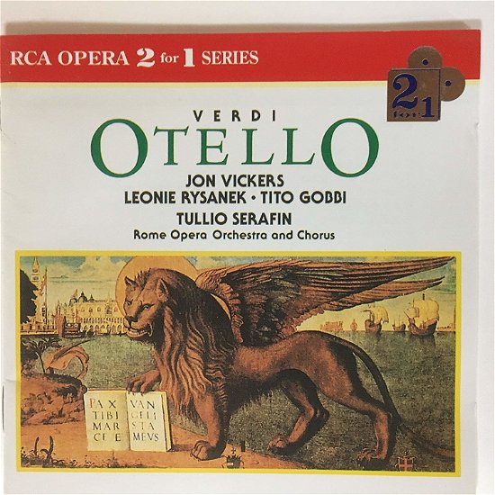 Cover for Giuseppe Verdi  · Otello (CD)