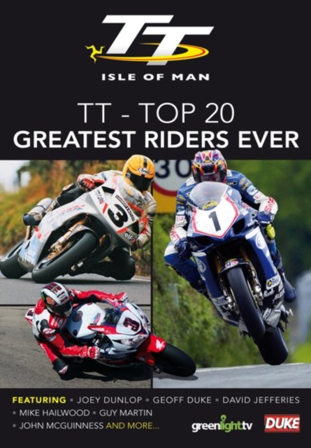 Cover for Top 20 Greatest Ever Tt Riders (DVD) (2018)