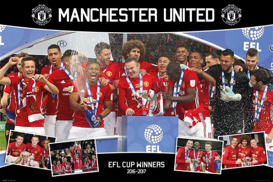 Cover for Manchester United · Manchester United - Efl Cup Winners 16/17 (poster Maxi 61x915 Cm) (MERCH)