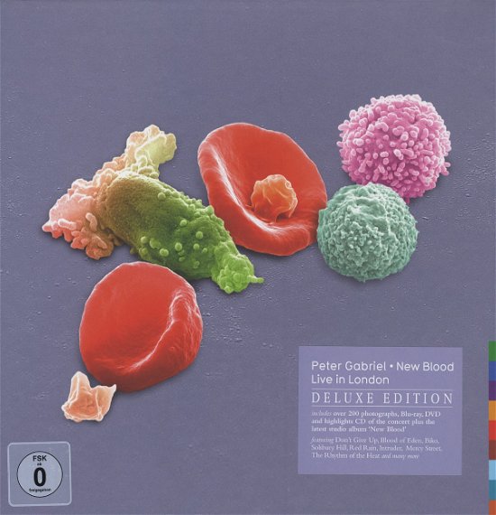 Cover for Peter Gabriel · New Blood Live in London (Blu-ray) [Deluxe Box edition] (2011)