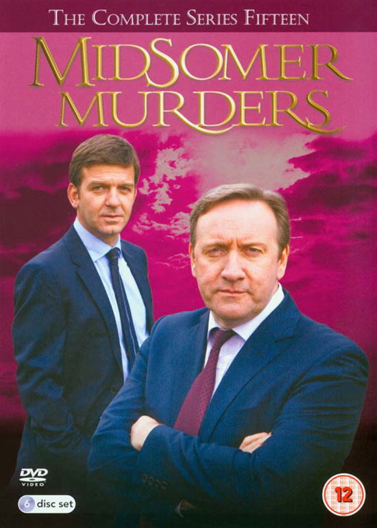 Cover for Midsomer Murders Series 15 Complete (DVD) (2013)
