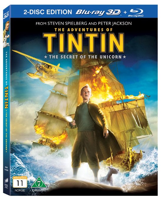 Tintin - Enhjørningens Hemmelighed - Film - Filmes -  - 5051162289272 - 24 de março de 2012