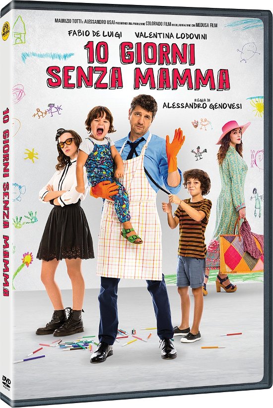 Cover for Fabio De Luigi,diana Del Bufalo,valentina Lodovini · 10 Giorni Senza Mamma (DVD) (2019)
