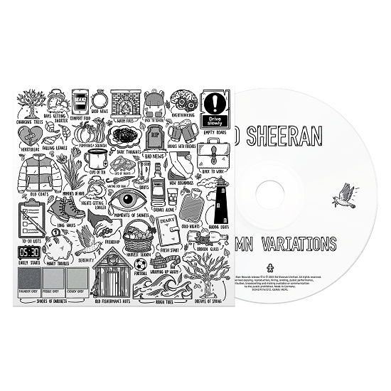 Autumn Variations - Ed Sheeran - Musik - WARNER - 5054197767272 - 29. September 2023