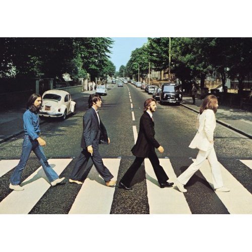 Cover for The Beatles · The Beatles Postcard: Abbey Road Crossing (Standard) (Postcard)