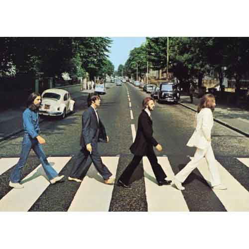 Cover for The Beatles · The Beatles Postcard: Abbey Road Crossing (Standard) (Postkort)