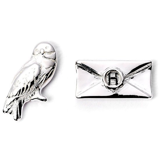 Harry Potter: Hedwig & Letter Stud Earrings (Orecchini) - Harry Potter - Merchandise - HARRY POTTER - 5055583428272 - 