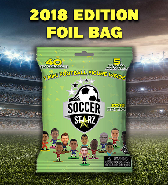 Soccerstarz - Blind Bag 2018 Edition - Soccerstarz  Blind Bag 2018 Edition Loose Single Sachet Figure - Other - Creative Distribution - 5056122501272 - 
