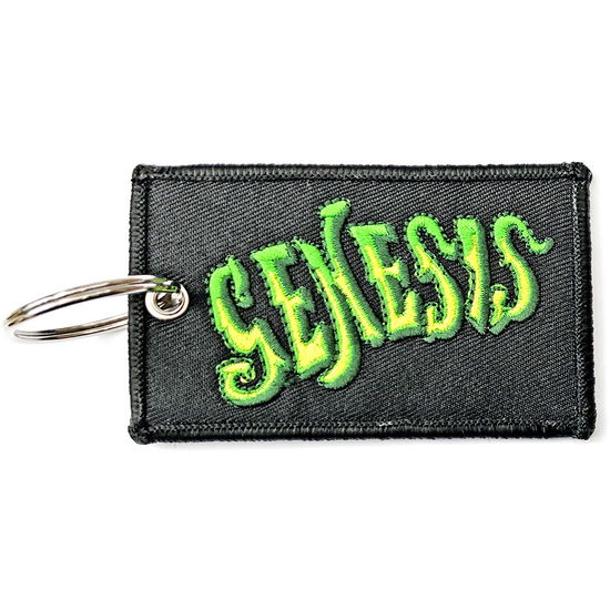 Genesis Keychain: Classic Logo (Double Sided Patch) - Genesis - Mercancía -  - 5056368600272 - 