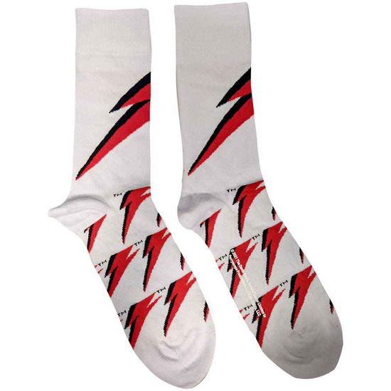 David Bowie Unisex Ankle Socks: Flash (UK Size 7 - 11) - David Bowie - Fanituote -  - 5056368671272 - 