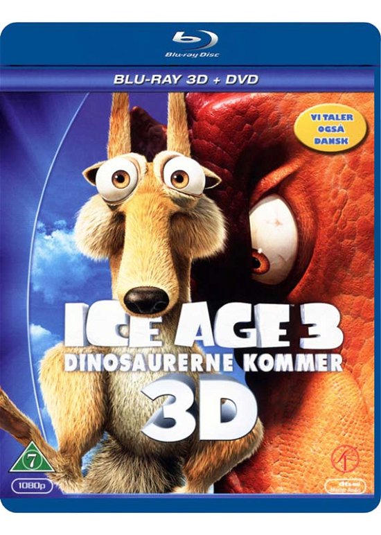 Dinosauerne Kommer - Combopack (Blu-ray+dvd) - Ice Age 3 - 3D - Movies - FOX - 5704028001272 - February 2, 2017